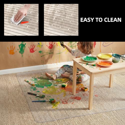32x48 Inch Office Chair Mat for Carpet Floor, Flat Shipping