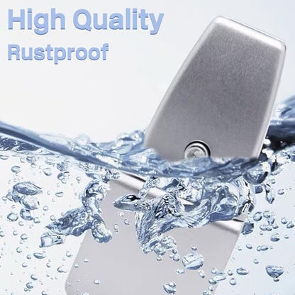 4 Packs Sneeze Guard Support, Aluminum Vertical Partition Board Clamp, Acrylic Desk Divider Support Clamp, Desk Shield Privacy Panel Clamps for Clear Shield for Countertop Reception - size: Downclamp & 4pcs
