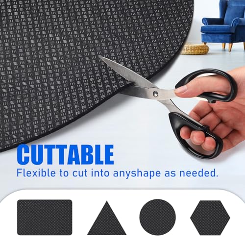 Double-Sided Non-Slip Recliner Pad for Hardwood Floors, Round