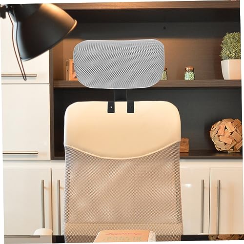 Computer Chair Head Pillow Easy Install Liftable Headrest for Office Chair Support - color: Black
