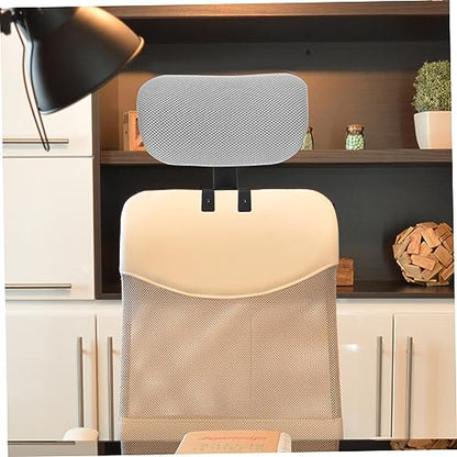 Computer Chair Head Pillow Easy Install Liftable Headrest for Office Chair Support - color: Black