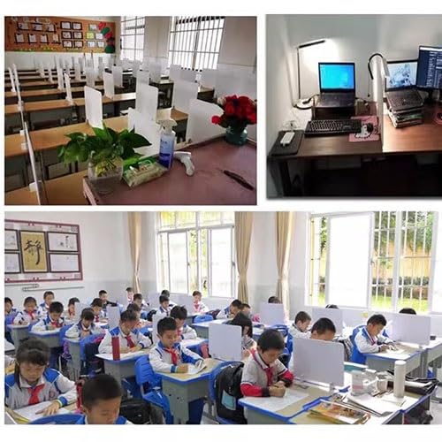 Desk Privacy Divider, Acoustic Freestanding Desk Divider, Noise Reducing Desk Privacy Panel for Table Sound Proof Dividers for Classroom Desktop Office(30X30cm) - size: 30X30cm