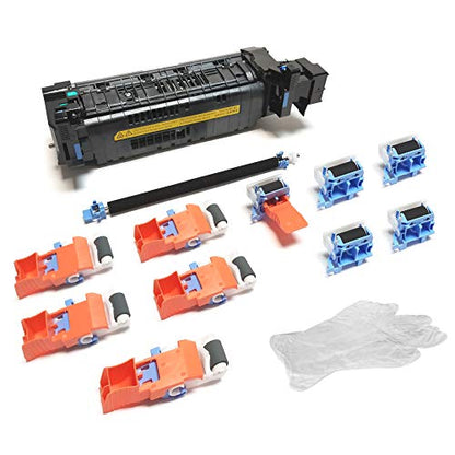 J8J87A-AP (J8J87-67901, L0H24A, L0H24-67901) Deluxe Maintenance Kit for Laser Printer M631, M632, M633 M607, M608, M609 (110V) Includes RM2-1256 Fuser & 5 Sets of J8J70-67904 for Tray 2-6 - color: Maint. Kit Tray 2-6 + Transfer Roller