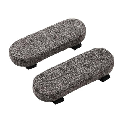 Office Chair Armrest Pad Elbow Cushion Thick Removable Cover Desk Chair Armrest Cushion Arm Padding for Recliners Sofa Home, Dark Gray - color: Dark Gray