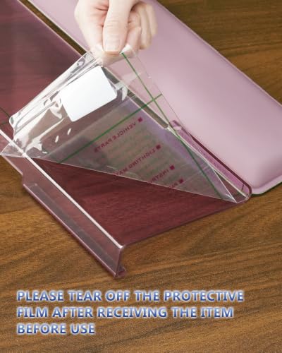 Laborio Computer Keyboard Wrist Rest, Keyboard Riser Stand for Desktop - color: Rose Pink