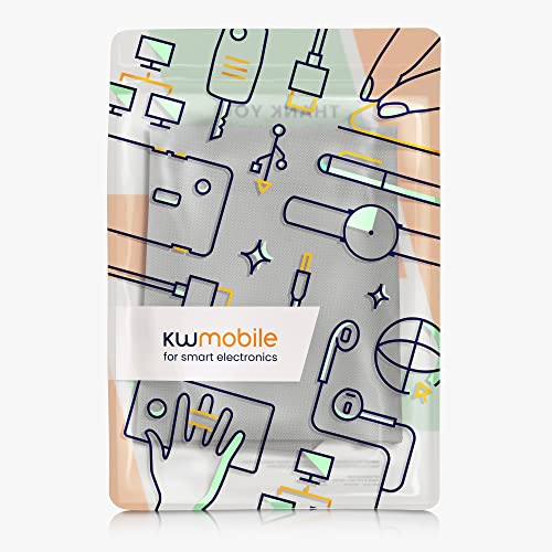 kwmobile Dust Cover Compatible with HP DeskJet 2755e / DeskJet 2720e / 2710e / 2820e / 2721e - Printer Case - Fabric Protector Cover - Light Grey - color: Light Grey