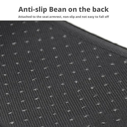 Office Chair Arm Covers 2 Pack – Memory Foam Armrest Pads with Soft Polyester Cover, Universal Fit for Desk, Gaming & Wheelchair Arms, Removable Washable Elbow Support (Black) - color: Black