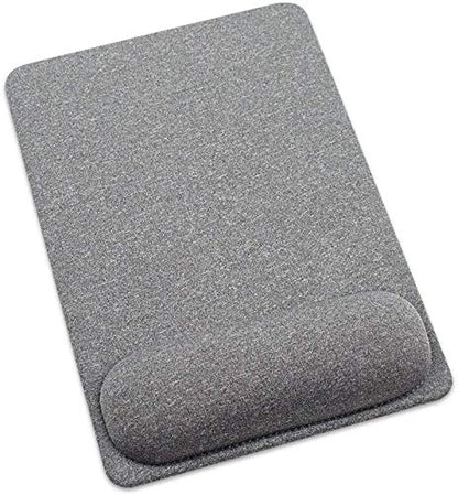 SenseAGE Large Ergonomic Mouse Pad with Wrist Rest Support, Enhanced Comfort & Space, Non-Slip Mouse Mat for Desk, Laptop & Computer, 10.6 x 7.3 inch (Grey) - size: 10.6L x 7.3W inches