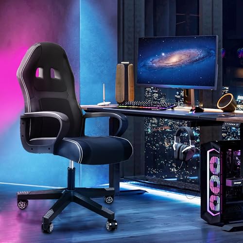 Frassie 28" Gaming Chair Base Replacement Set with Plate, Cylinder, Wheels | Heavy Duty Nylon Gamer Chair Base Replace Kit with 5 Casters Grey - color: Grey