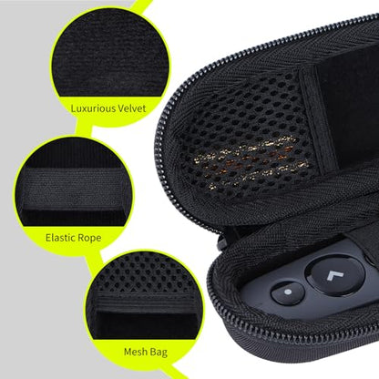 Case Compatible with Logitech R400 / R500S Presentation Clicker | Lightweight Carry, Secure Storage, Convenient Zipper, Soft Interior - size: R400