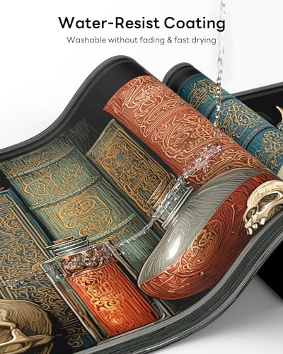 Mouse Pad 31.5x15.7in Large Desk Mat Non-Slip for Office - color: Lizard House, size: 31.5" x 15.7"