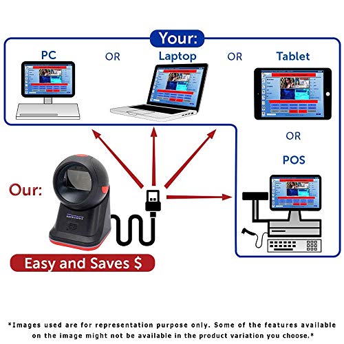 IDetect ID Scanner - Age Verification for Bars and Clubs - Drivers License Reader and Identification Card Scanner for Computers, Tablets, & POS - Stops Unwanted IDs (Entrant and License Photo) - style: Entrant & License Photo