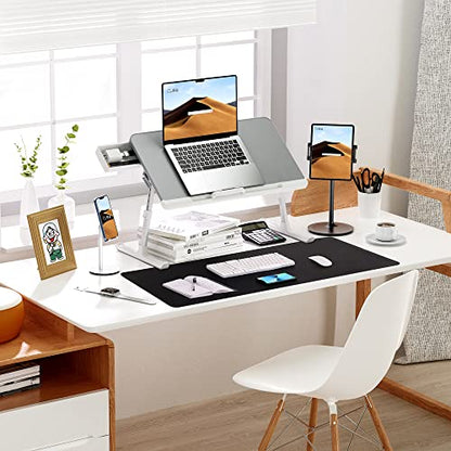 AFIING Large Desk Mat, 47" x 17", Black - color: Black, size: 47" x 17"