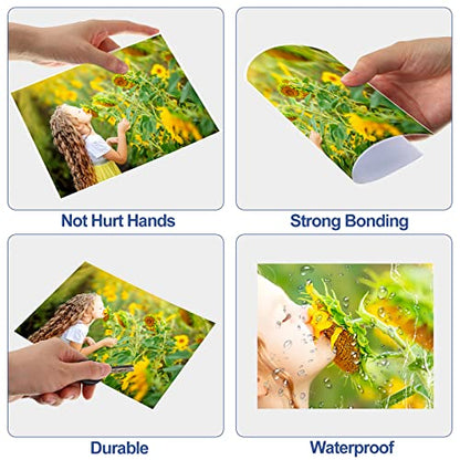 Cindeer 100 Pack 10 Mil Clear Thermal Laminating Sheets, 9 x 11.5 Inches | 9 x 11.5'' Laminating Sheets, Plastic Paper Hot Glossy Laminator Pouches, Office Supplies for Letter Photo Card ID Badge