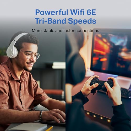 TP-Link USB WiFi 6E Adapter for Desktop PC,AXE3000 Tri-Band USB WiFi Dongle | Wireless Network Adapter, Ultra-Low Latency, MU-MIMO, OFDMA, Refined Security, WPA3, Supports Windows 11/10 (Archer TXE50UH) - size: AXE3000, Wi-FI 6E