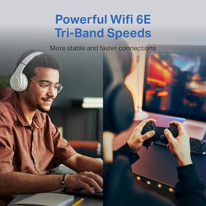 TP-Link USB WiFi 6E Adapter for Desktop PC,AXE3000 Tri-Band USB WiFi Dongle | Wireless Network Adapter, Ultra-Low Latency, MU-MIMO, OFDMA, Refined Security, WPA3, Supports Windows 11/10 (Archer TXE50UH) - size: AXE3000, Wi-FI 6E