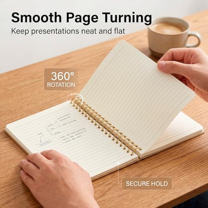 QWORK Double Loop Wire Binding Spines, 50 Pcs 5/8 Inch 2:1 Pitch for Letter Size 140 Sheet Capacity, Metal Wire Binder Spines for Presentations Reports Notebooks