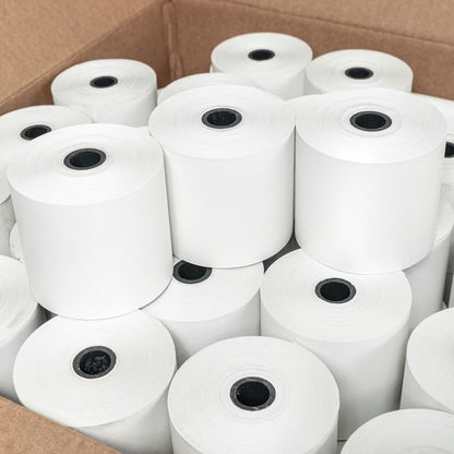 2-1/4" x 200' Thermal, 20 Rolls, Compatible with Casio 1600 CE-T100 CE-T300 PCR-T465, Samsung ER-650 ER-650R, ER-650SS, and More - size: 2-1/4 x 200 Thermal