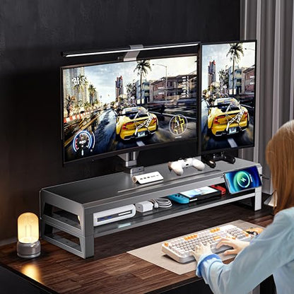 Computer monitor stand (Basic Version, Two-layer 700mm) - color: Basic Version, size: Two-layer 700mm