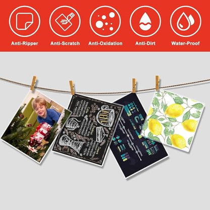 Clear Thermal Laminating Pouches 5mil Letter Size Plastic Laminator Sheets 9 x 11.5 Inch (300 Pack) - size: 5mil 300