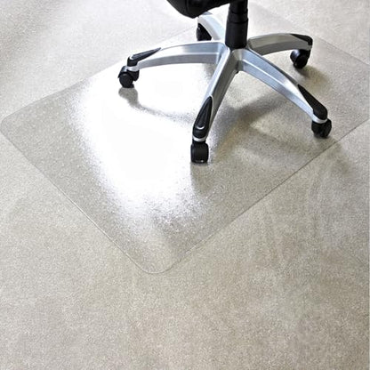 Marvelux Eco-Friendly Office Chair Mat 2 Pack for Low and Standard Pile Carpeted Floors, 36" x 48" Rectangular Chair Mat, Clear Carpet Protector - size: 36" x 48" - 2 Pack
