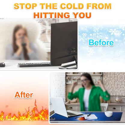 Heated Desk Pad 31.5" x 13" 3 Large Heated Mouse Pad with Heat Levels (40°C/45°C/50°C) & 3H Auto Shut-Off Desk Mat Fast Heating PU Leather Warmer Mousepad for Home Office - Basketball in Galaxy - color: Basketball in Galaxy, size: 31.5 x 13 inch