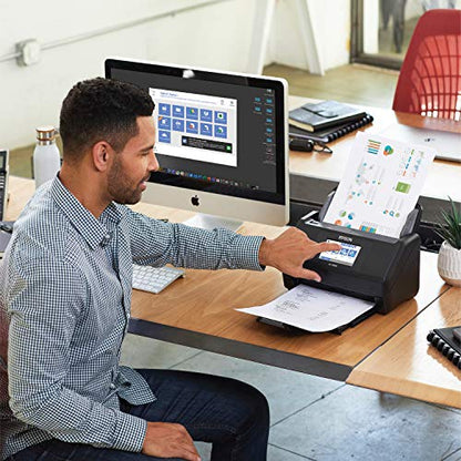 Epson Workforce ES-580W Wireless Color Duplex Desktop Document Scanner
