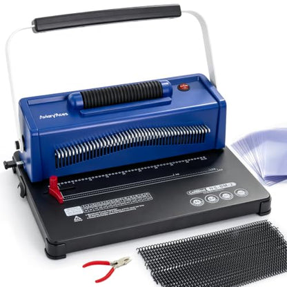Electric Spiral Coil Binding Machine,4:1 Pitch 20 Sheet Punch