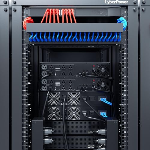 CyberPower OR2200PFCRT2U PFC Sinewave UPS Battery Backup | 2000VA/1540W, 8 Outlets, AVR, 2U Rack/Tower, UL Certified - style: 2000VA 20A