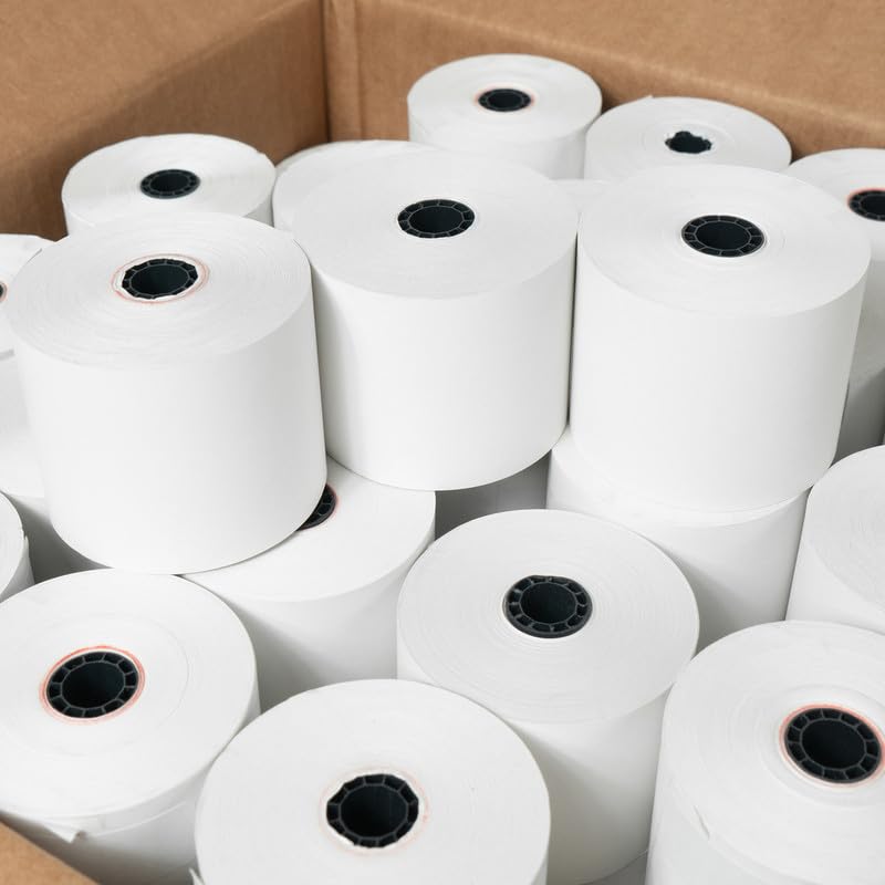2-1/4" x 230' Thermal, 20 Rolls, Compatible with Sharp 01PU ER-A520 ER-A530 UP-700 XE-A201 XE-A202 XE-A302,Citizen CBM262, CBM270, and More - size: 2-1/4 x 230 Thermal