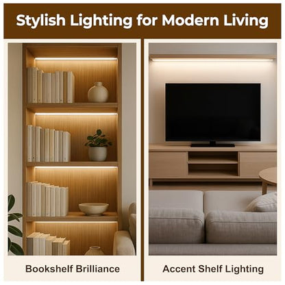 cambk 96inch Hardwired Under Cabinet Lighting for Kitchen, 6000K White Wired Undercounter Waterproof Led Strip Lights, Luces para Cocina Bajo Gabinete Under Shelf Lights - size: 96in
