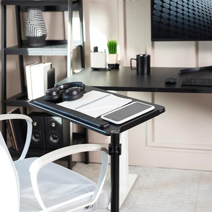 VIVO Black Office Chair Mounted 26 x 12 in Keyboard Tray, MOUNT-KB08C