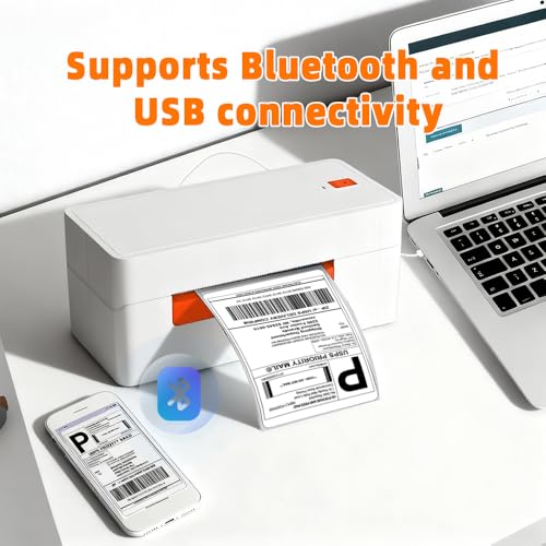 A81-Pro 4x6 Thermal Label Printer, Wireless Bluetooth Shipping Label | Maker for Fast Ecommerce Shipping, Compatible with Amazon, Shopify, Small Business, iOS/Android/Windows