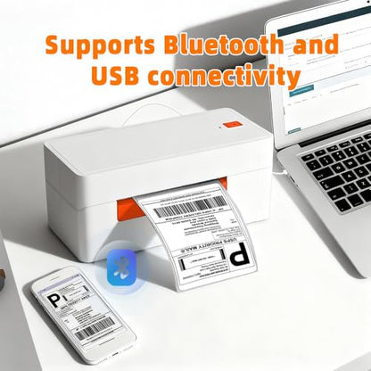 A81-Pro 4x6 Thermal Label Printer, Wireless Bluetooth Shipping Label | Maker for Fast Ecommerce Shipping, Compatible with Amazon, Shopify, Small Business, iOS/Android/Windows