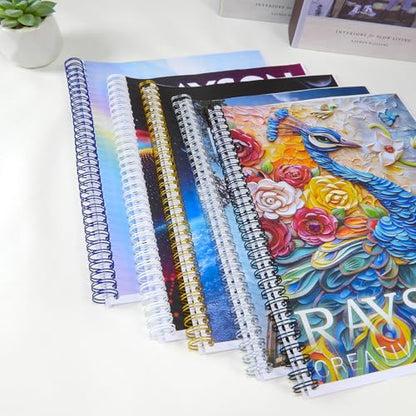 Rayson Wire Binding Spines, 5/8" 3:1 Pitch, 32-Loop, Multicolor, 50 Pack | Includes black, gold, blue, white and silver; choose 5/8" size for thicker documents with 3:1 pitch binders. - size: 5/8"