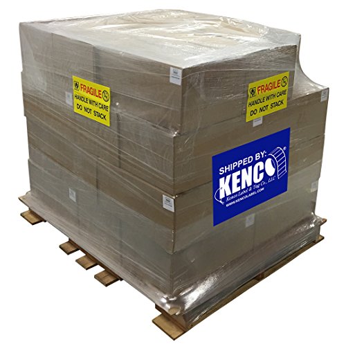 4" X 6" Direct Thermal Perforated Stickers Labels for Shipping Labels, Inventory, and Color Coding - Compatible with Zebra, Rollo, Godex and More (Orange, Pallet) - color: Orange, size: Pallet