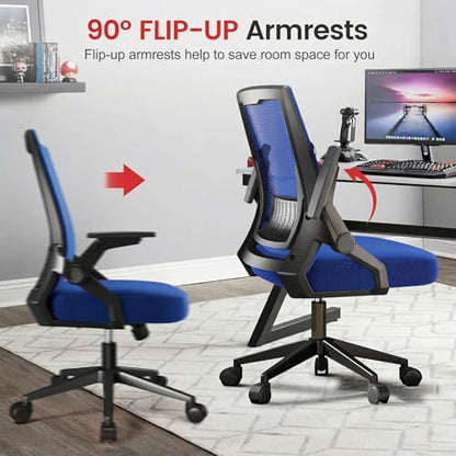 GTPLAYER Gaming Chair Racing Office Computer Ergonomic Video Game Chair Backrest and Seat Height Adjustable Swivel Recliner with Headrest and Lumbar Pillow Esports Chair Blue - color: Blue, size: Large
