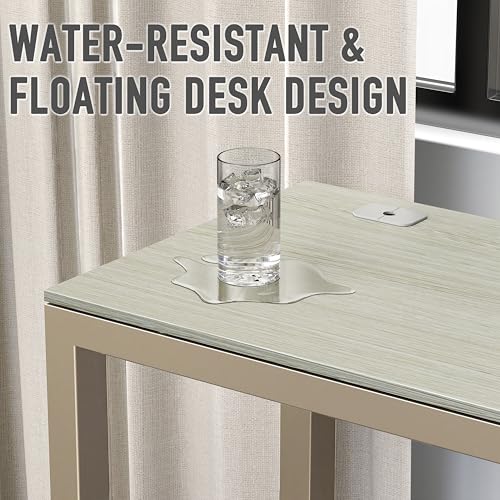 SHW 55 x 60 Commercial-Grade L-Shape Corner Office Computer Desk, Maple | 10-Year Limited Warranty - color: Maple