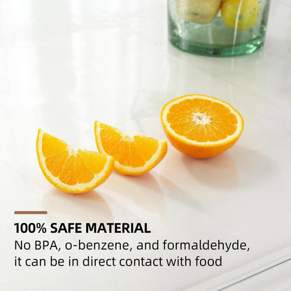 Warmstar Clear Table Cover Protector 14 x 24 Inch,1.5mm Thick Table Cover - size: 14" x 24"