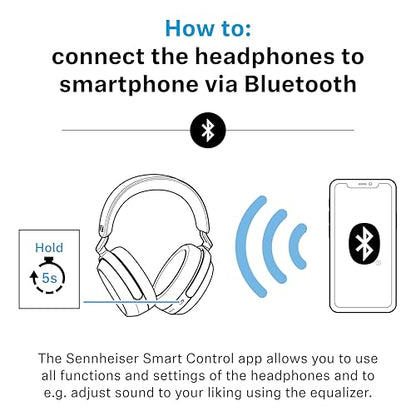 Sennheiser Momentum 4 Wireless Headphones, ANC, 60 Hr Battery, Black/Copper - color: Black/Copper - Special Edition