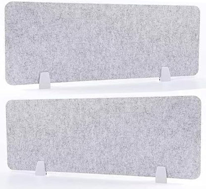 Freestanding Soundproof Desk Divider - 2-Pack Acoustic Privacy Partition, Felt Noise-Reducing Desk Screens for Office Cubicle Shield, Enhance Focus & Productivity - color: 1, size: 30*80cm