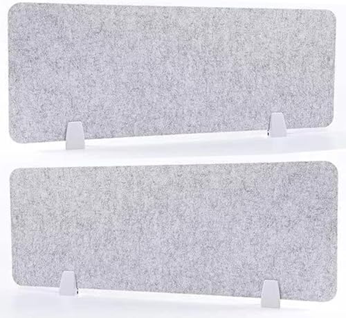 Soundproof Desk Divider - 2 Pack Freestanding Privacy Screen, Felt Partition Noise-Reducing Panels, Office Workstation Privacy Solutions - color: 1, size: 30*50cm