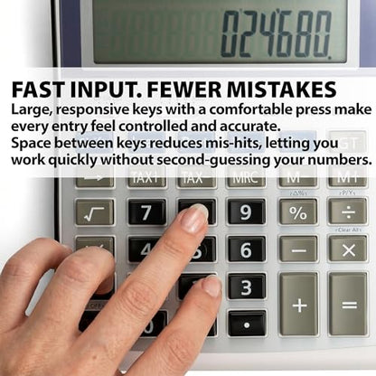 Victor 6500 Executive Desktop Loan Calculator, 12-Digit LCD