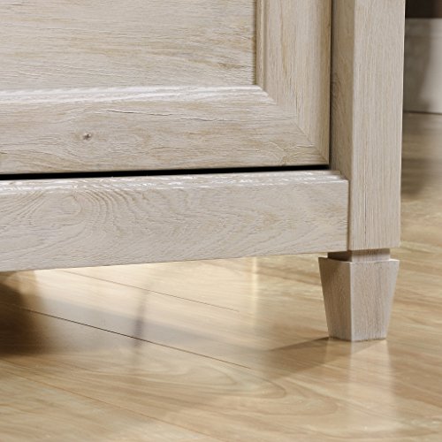 Sauder Edge Water 2 Drawer Lateral Filing Cabinet, Office File Cabinet, in Chalked Chestnut - color: Chalked Chestnut