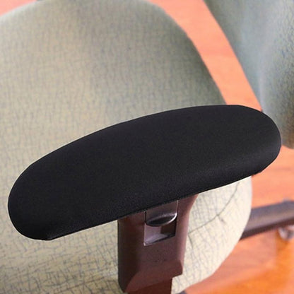 KALLORY Chair Armrest Cover Office Chair Arm Rest Pad Neoprene Arm Covers for Desk Pressure Relief Cushion for Home and Office Size S 2 Pack