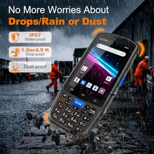 Farset F7-WiFi Android 14 Barcode Scanner Handheld Mobile Computer PDA