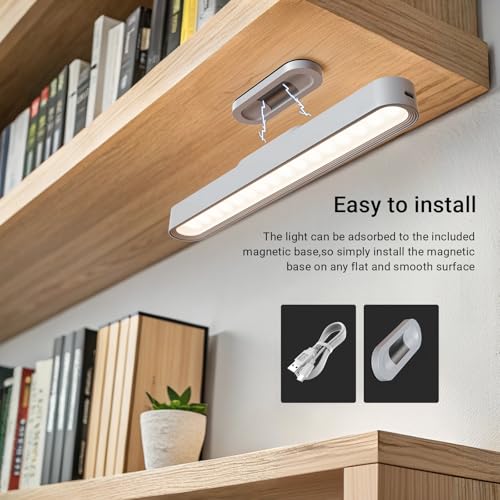 AKSDA Rechargeable Magnetic Under Cabinet Lighting