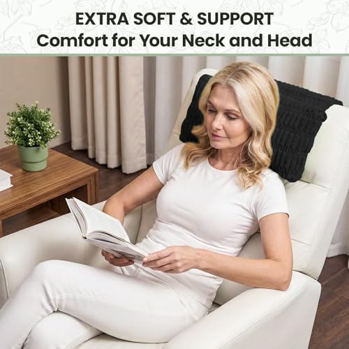 Recliner Pillow, Adjustable Neck Pillow for Recliner - color: Black