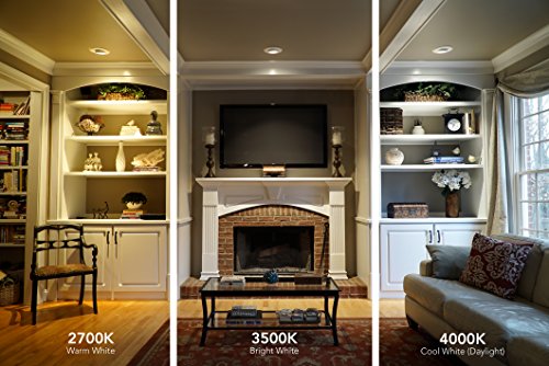 Lithonia Lighting 4' Low-Profile LED Wraparound Light Fixture, 3000K, 120V | 48-Inch LED Flush Mount Ceiling Light, 3000K Warm White Color Temperature, 120V (FMLWL 48 830) - color: 3000K Warm White, size: 48 inches, style: 120V