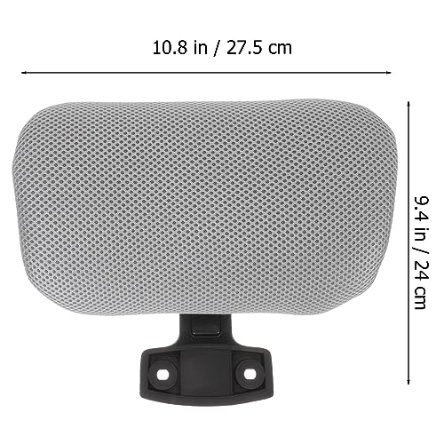Veemoon Ergonomic Desk Chair Chair Headrest Attachment Head Support Cushion Elastic Sponge Head Pillow Adjustable Height Angle Upholstered for Executive